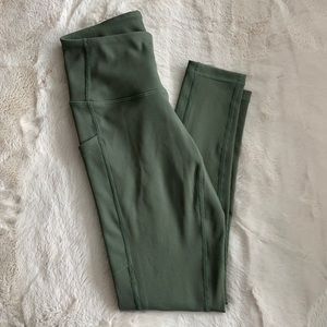 zella ribbed leggings